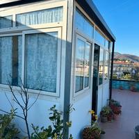 Veranda in alluminio 4,00x4,00 mt totale 16 mq