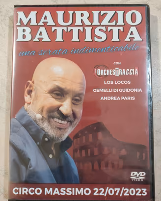 DVD del comico Maurizio Battista 