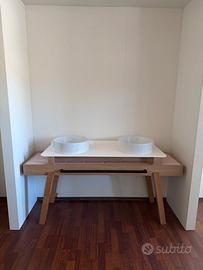Mobile lavabo legno massello