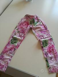 Pantaloni a fiori bambina Miss Grant