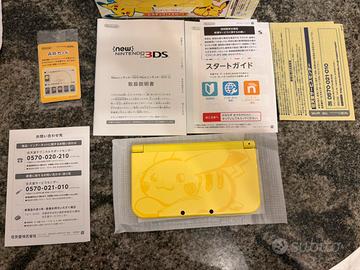 Nintendo 3ds ll pikachu