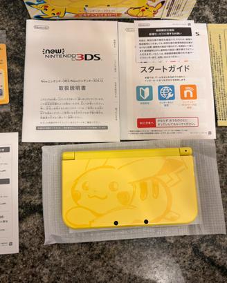 Nintendo 3ds ll pikachu