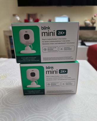 Blink Mini 2K+ Telecamera Interno/ Esterno