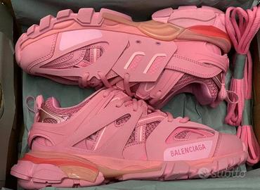 balenciaga track pink con scatola originali