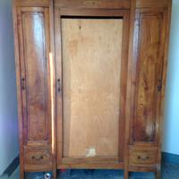 Armadio artigianale in Legno Vintage primi del '90