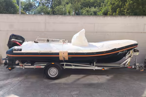 Gommone ZAR 53 con Mercury 125 CV carrello Ellebi