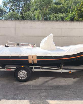 Gommone ZAR 53 con Mercury 125 CV carrello Ellebi