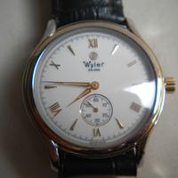 Wyler pw1896 Eta 7001 vintage acciaio mm.37