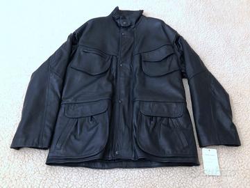 Giacca in pelle (con etichetta)