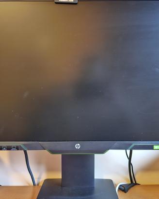 PC Gaming HP Pavilion + Monitor HP 144Hz