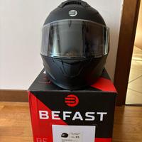Casco integrale Befast Ventus Nero Opaco