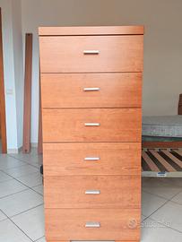 Cassettiera in legno