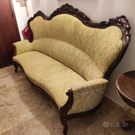Salotto in noce Luigi Filippo