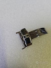 Hirsch deployante per cinturino orologio 20mm