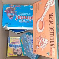 Metal detector + Battaglia navale + L'allegro pira