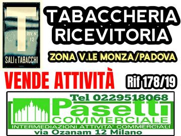 TABACCHERIA RICEVITORIA in zona Viale Monza/Padova