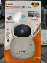 LinQ Telecamera wifi ip motorizzata con audio