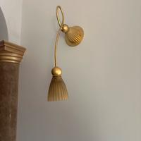 Applique a parete dorata Terzani