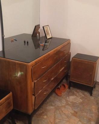 cassettiera Antico con 2 comodini