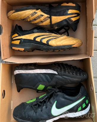 Scarpe da calcetto Nike e Adidas