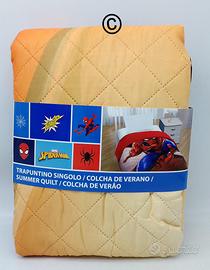 Trapuntino Spider Man letto singolo