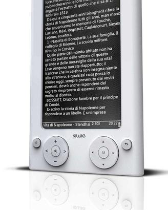 E-BOOK READER COLORI KIWIE "FIVE-BOOK II" BIANCO 5
