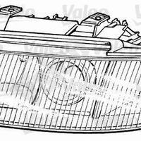 Faro Audi RS4 quattro Xenon da 2000 a 2001