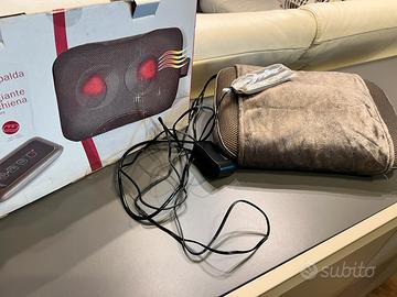 Cuscino massaggiante shiatsu per la  schiena