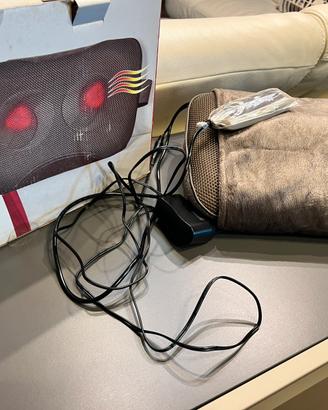 Cuscino massaggiante shiatsu per la  schiena