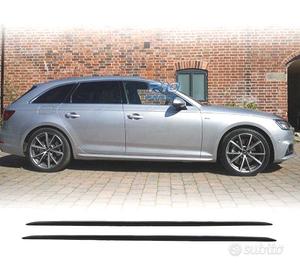 PROFILI LATERALI PER AUDI A4 B9 SLINE LOOK SEDAN A