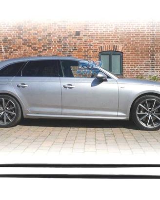 PROFILI LATERALI PER AUDI A4 B9 SLINE LOOK SEDAN A