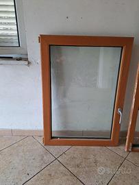 Infisso finestra  alluminio legno