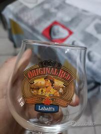 Bicchieri birra labatt's