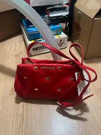 Borsetta rossa in pelle Love to Love