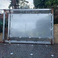 Cancello ferro zincato