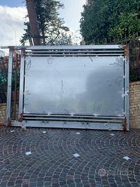 Cancello ferro zincato