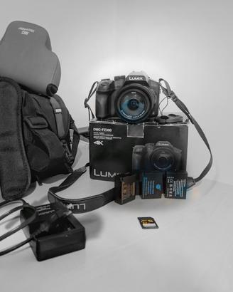 Panasonic lumix fz 300 obiettivo Leica f2.8 25-600