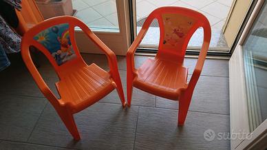 Sedie da giardino bimbi