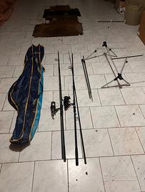 Attrezzatura carpfishing