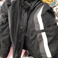 Giacca moto Spike  con Jeans con protezioni