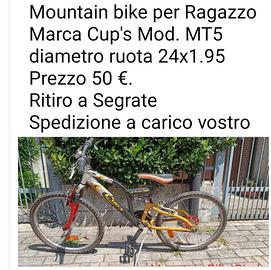 Bici ragazzo