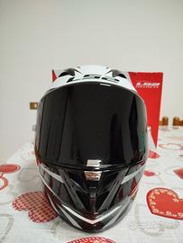 Casco integrale ls2 tM ArrowRMatrix FF323 e Guanti