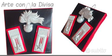 Mattonella Ceramica Arma dei Carabinieri