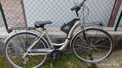 bici donna + bici ragazzo/ragazza