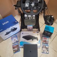 Come nuova playstation 4 con volante .