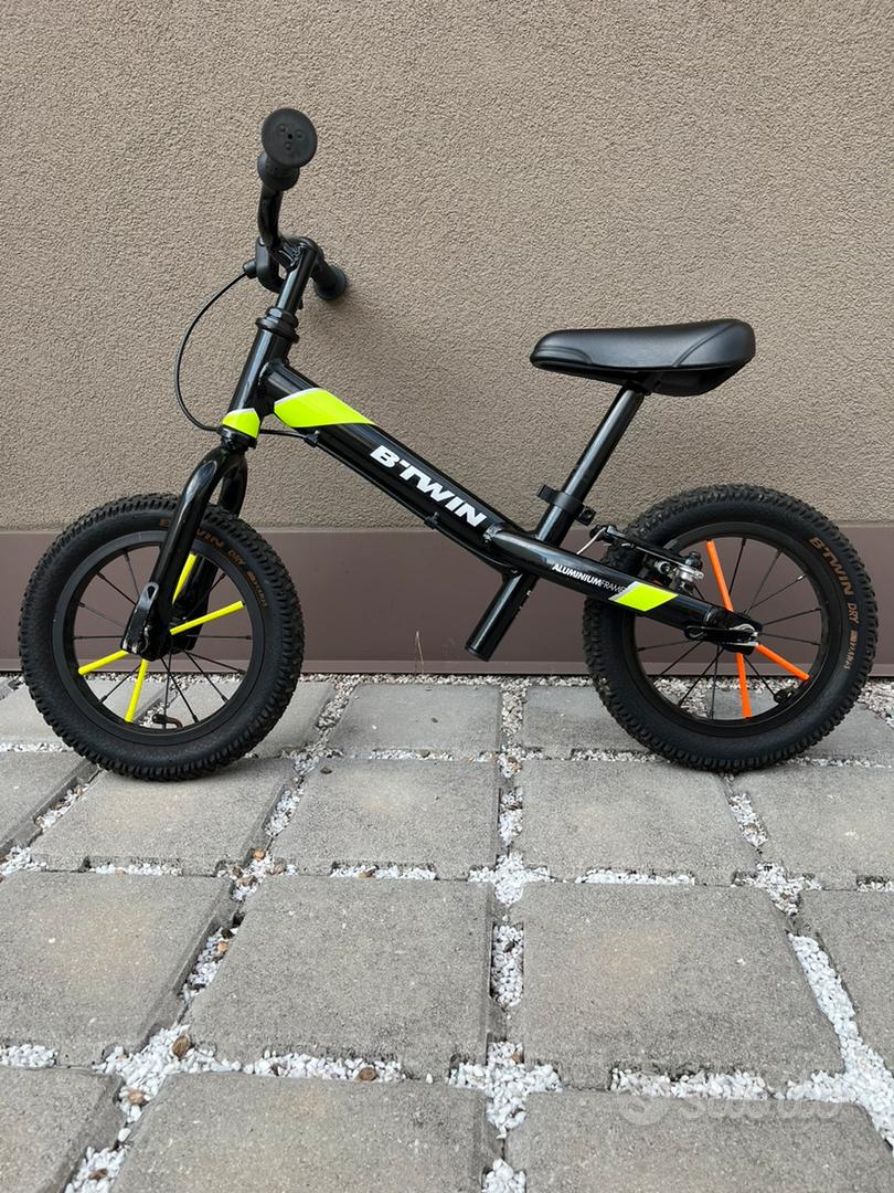 Balance Bike Bicicletta Btwin Nera Bici Senza Pedali Btwin RunRide