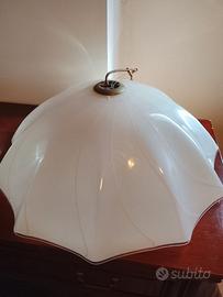 Lampadario in vetro