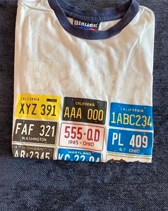 Blauer T-shirt bambino 10 anni