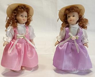 Coppia Bambole in ceramica