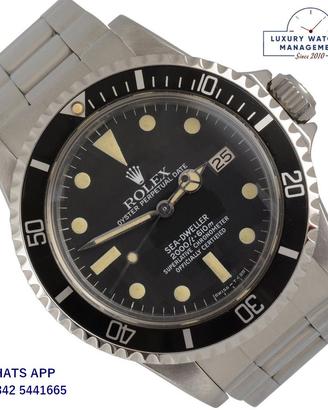 ROLEX Sea Dweller 1665 MK4 great white dial 1981’s